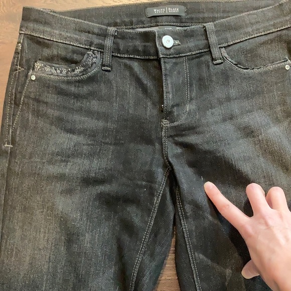 WHBM Noir black jeans - Picture 4 of 7